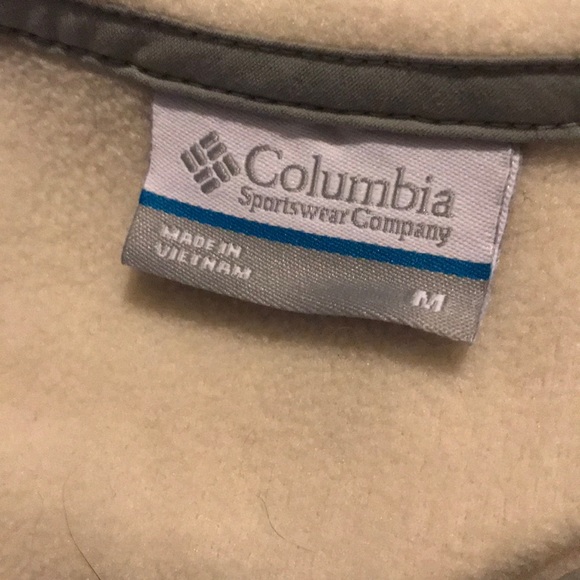 Columbia fleece  size M - Picture 4 of 4